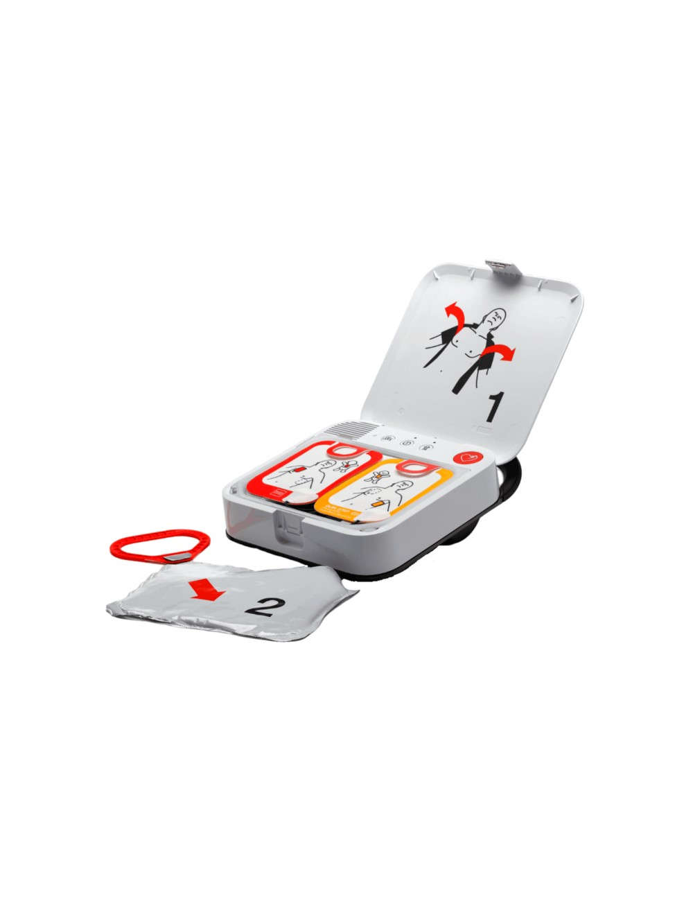 Desfibrilador CR2 USB SEMIAUT ASA